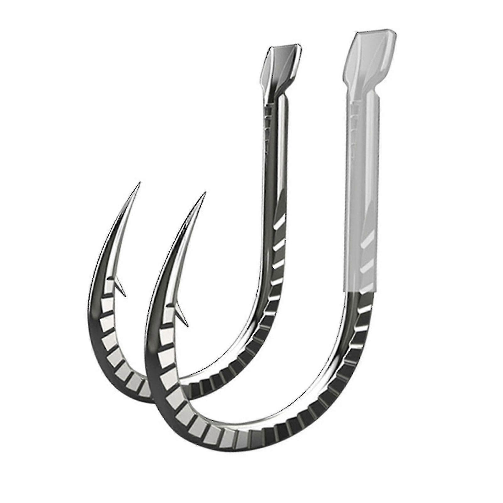 Barbed Shank Fishing Hooks Strong Powerful Premium Bait Holder Hooks10pcs No. 13 Tw