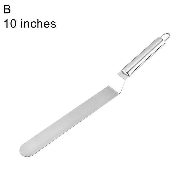 Cream Spatula Labor-saving Rust-proof Stainless Steel Multi-function Cream Scraper Baking Tool for Home