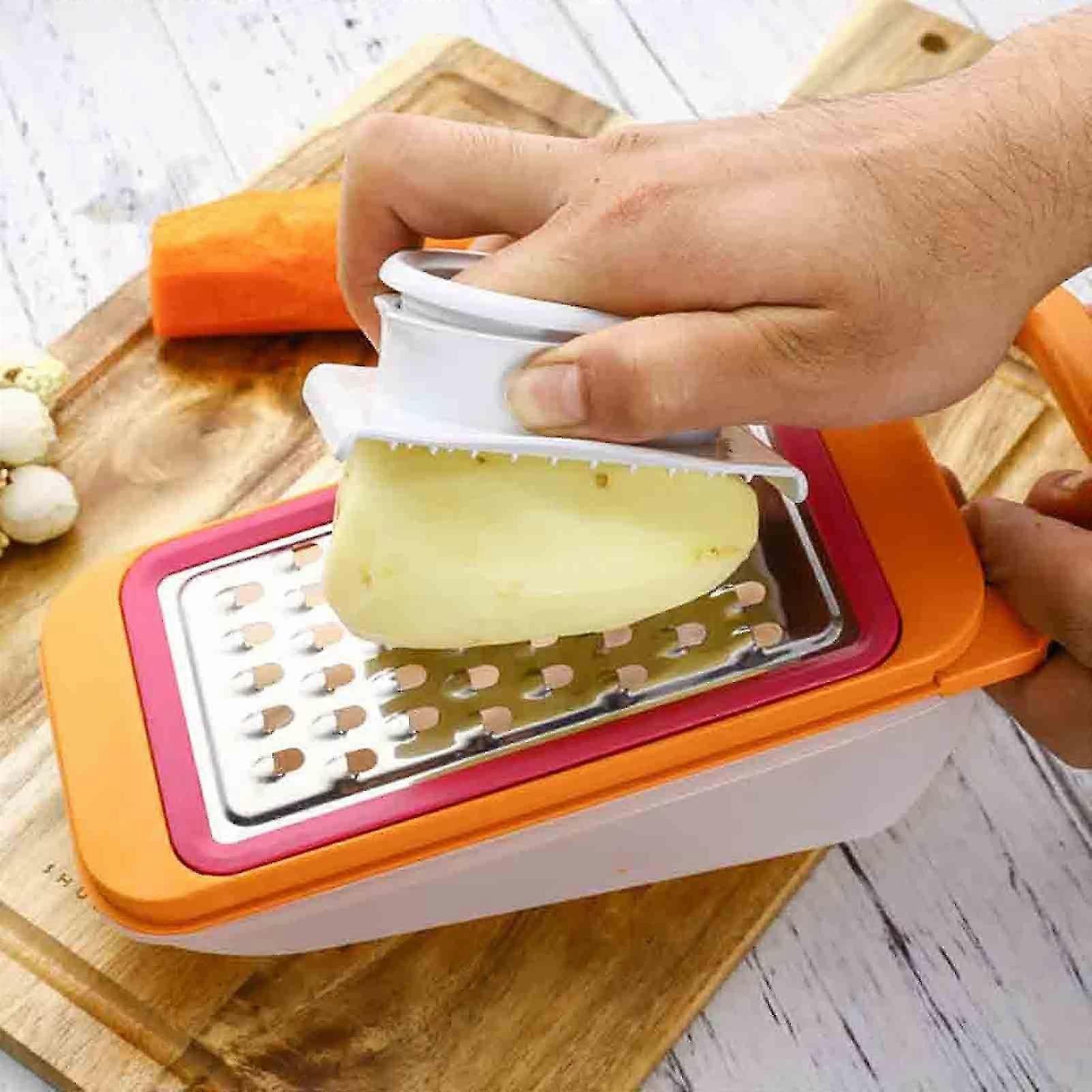 Multi-function Detachable Potato Radish Grater Finger Protector