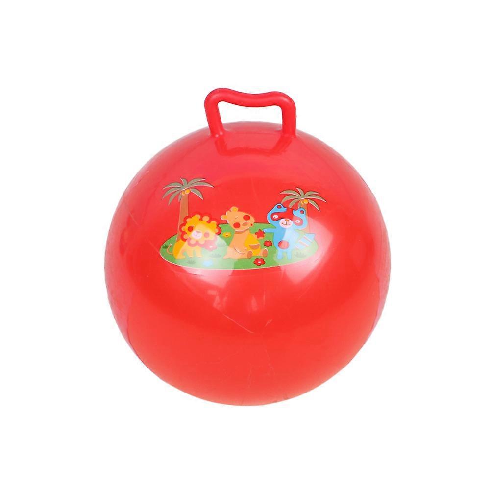 1PC Children Educational Toys Kids Inflatable Bounce Jumping Hopper Hop Ball(25cm Random Color)