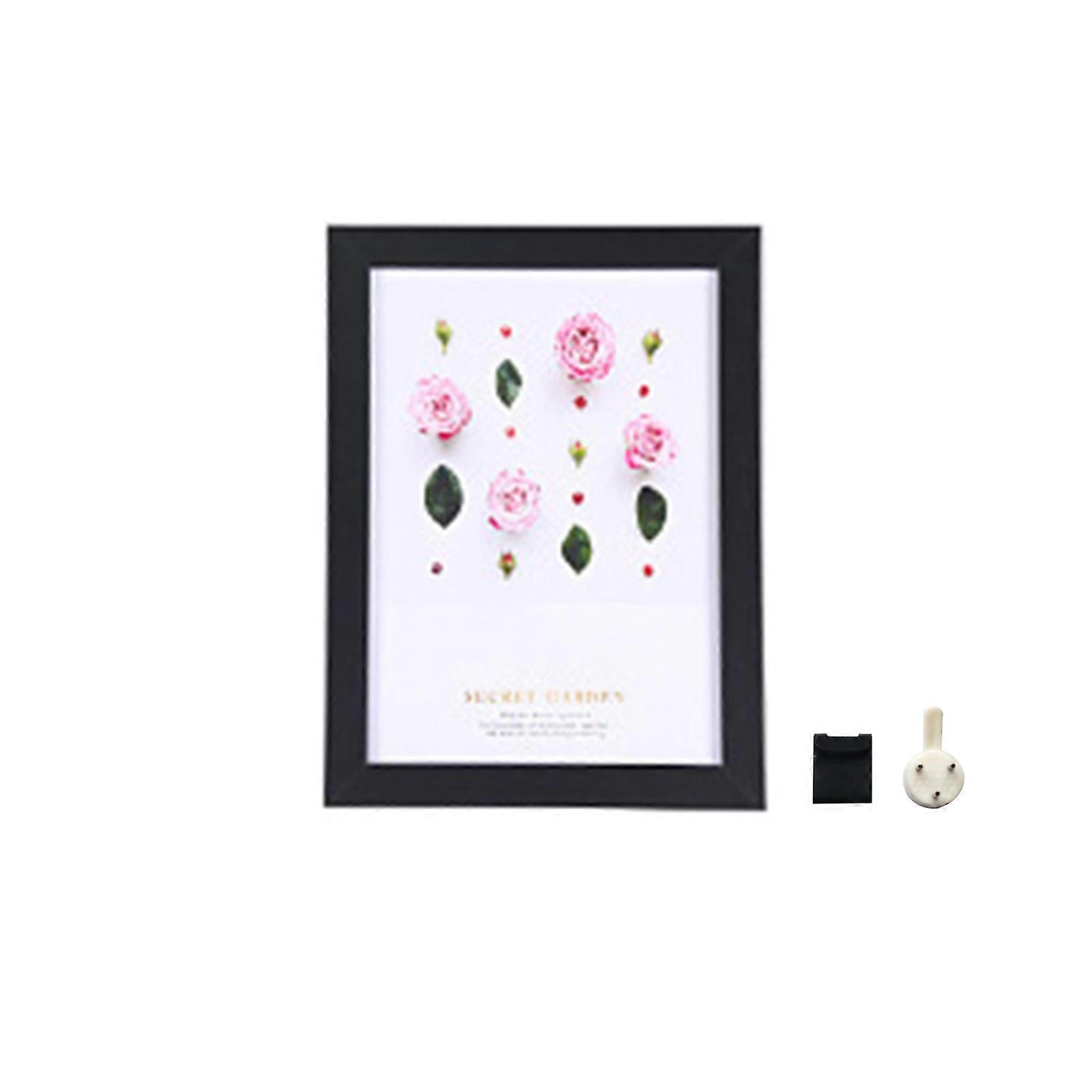 1 Set 5 Inch Photo Frame Patchwork Waterproof Thickened Decorative Foam Wall Hanging Photo Display Frame Household Supply QingHai