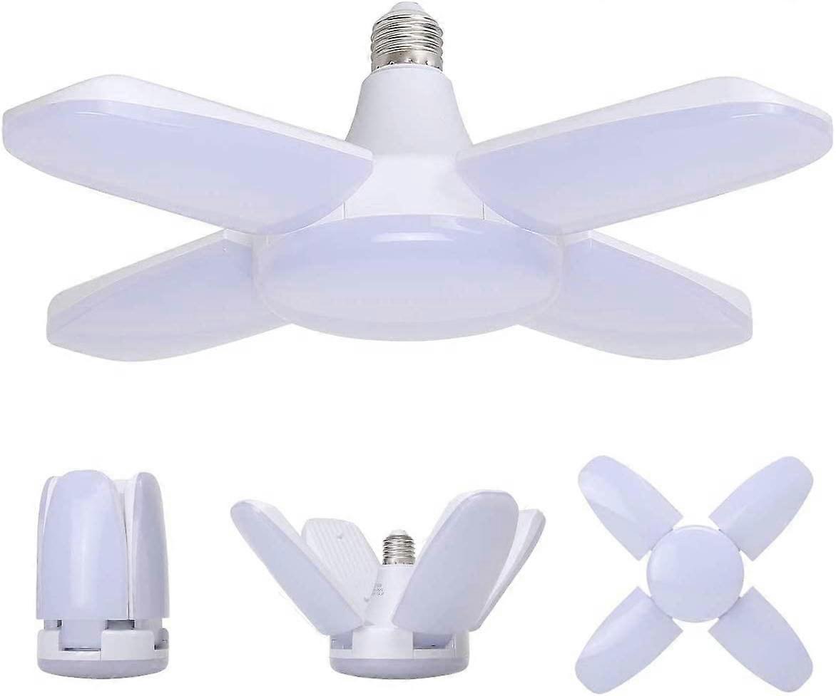 60W LED Garage Light, E27 6000 lumens Safety Ceiling Light,Workshop Light