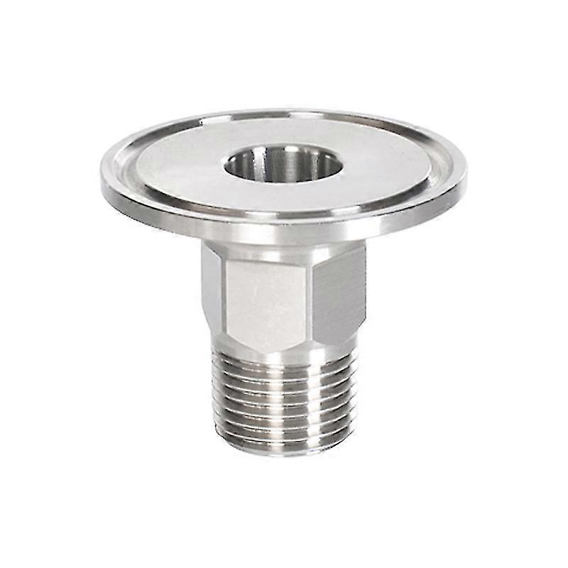 Male Threaded Pipe Fitting(2pcs, Silver)