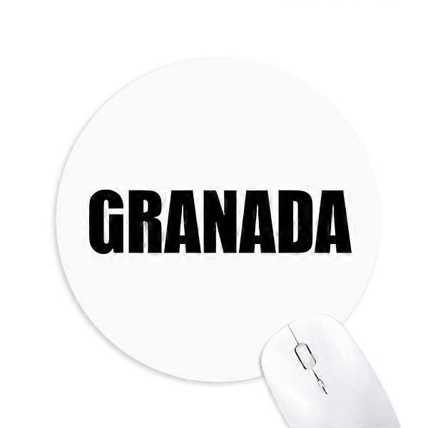 Nicaragua City Name Round Non-Slip Rubber Mousepad Game Office Mouse Pad
