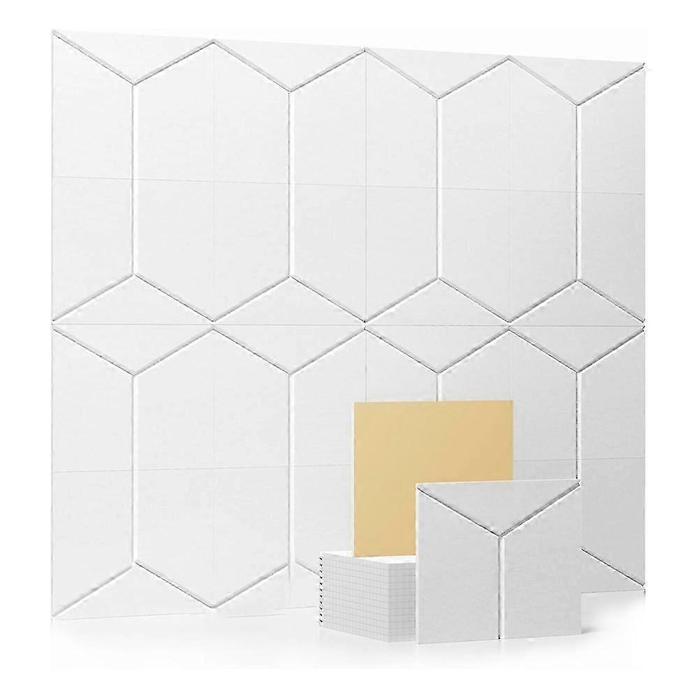 12 حزمة لوحات واقية من الصوت ، لوحات الحائط الصوتية ذاتية اللصق على شكل Y ، 12x11x0.4inch ، لغرفة ألعاب المكتب المنزلي