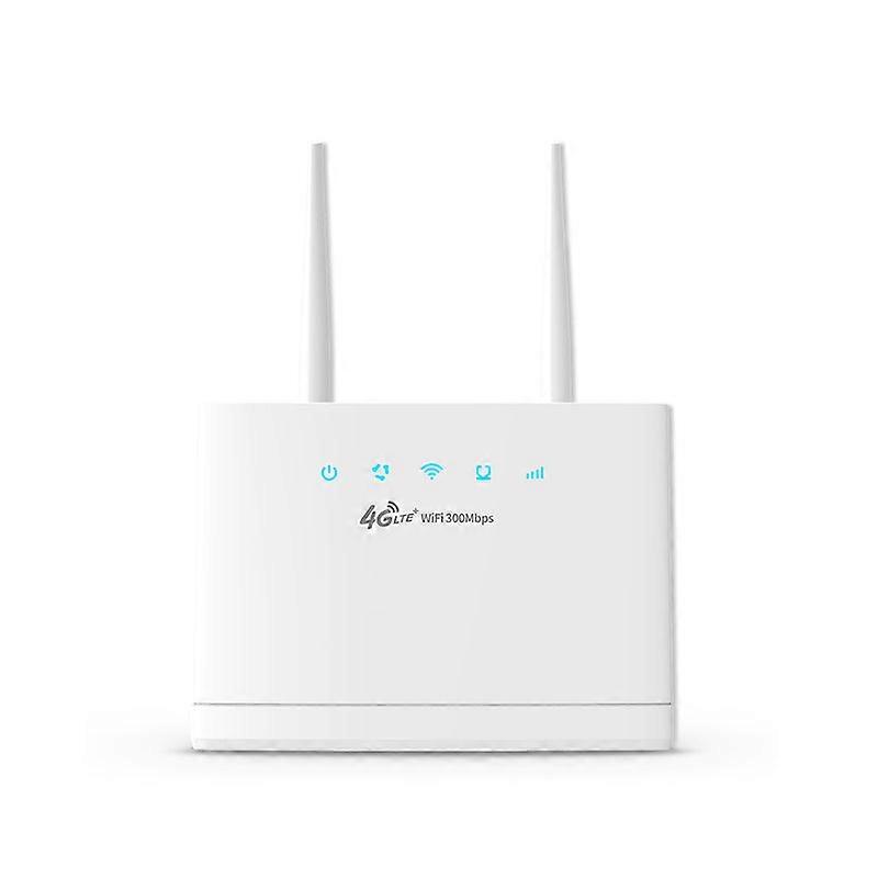 R311 4g Wireless Wifi Card Insertion Router With Full Connectivity, Home Dc Power Supply, 100mbps Network Port