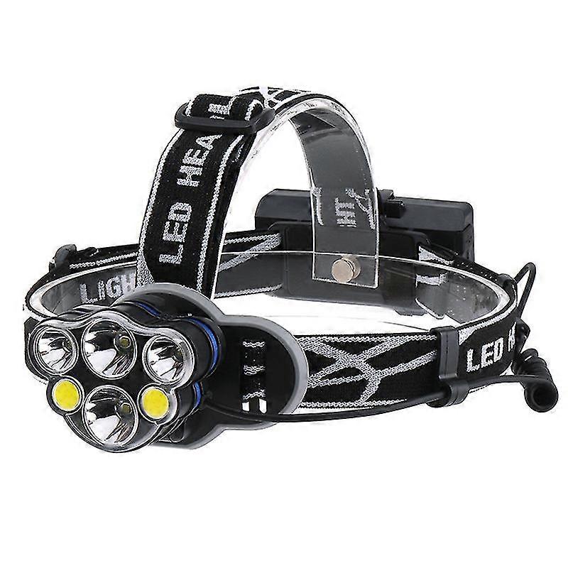 Led Multifunctional Lighting Red Light Warning Light Outdoor Headlamp