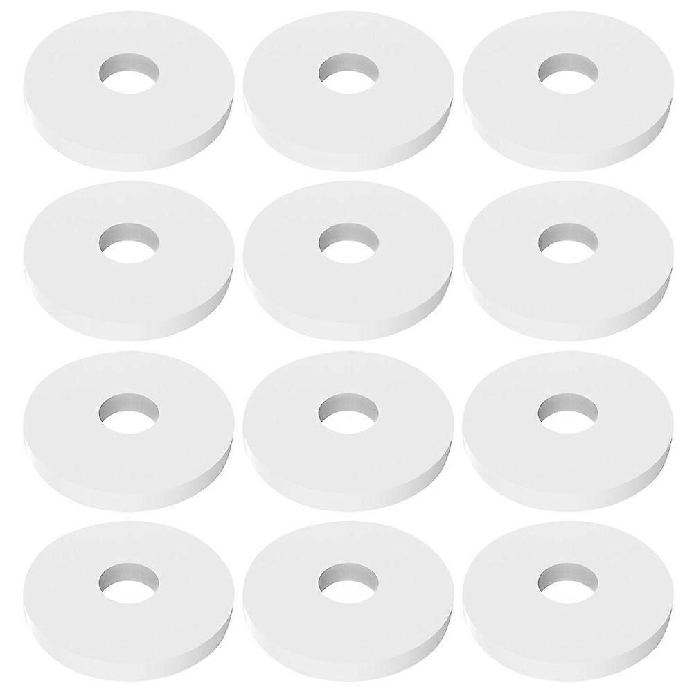 12Pcs Hollow Round Aromatherapy Refill Pads Car Diffuser Replacement Pads for Car(Mixed Scent)