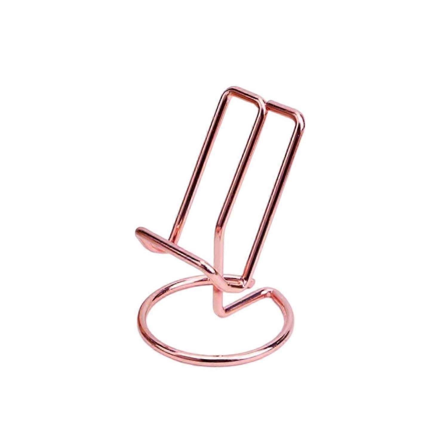 Lazy Phone Bracket Stable Support Non-slip Strong Bearing Capacity Ironwork Cell Phone Desk Steady