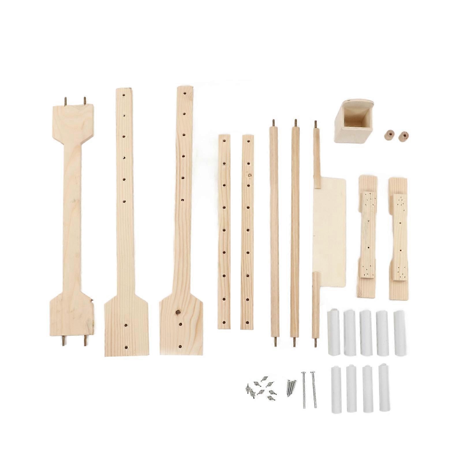 Adjustable Cross Switch Tapestry Floor Stand Tabletop Wooden Frames Embroidery