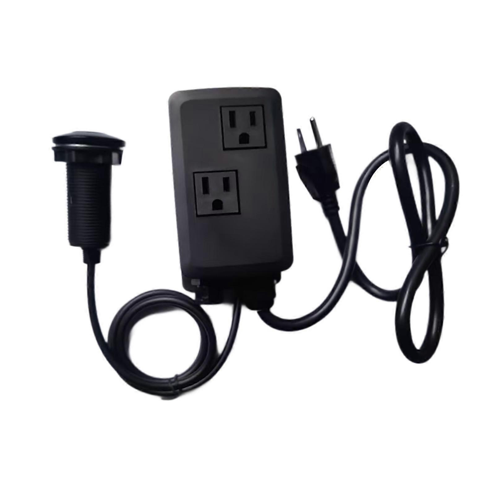 Garbage Disposal Air Switch Kit Easy to Install Convenient on Off Air Button