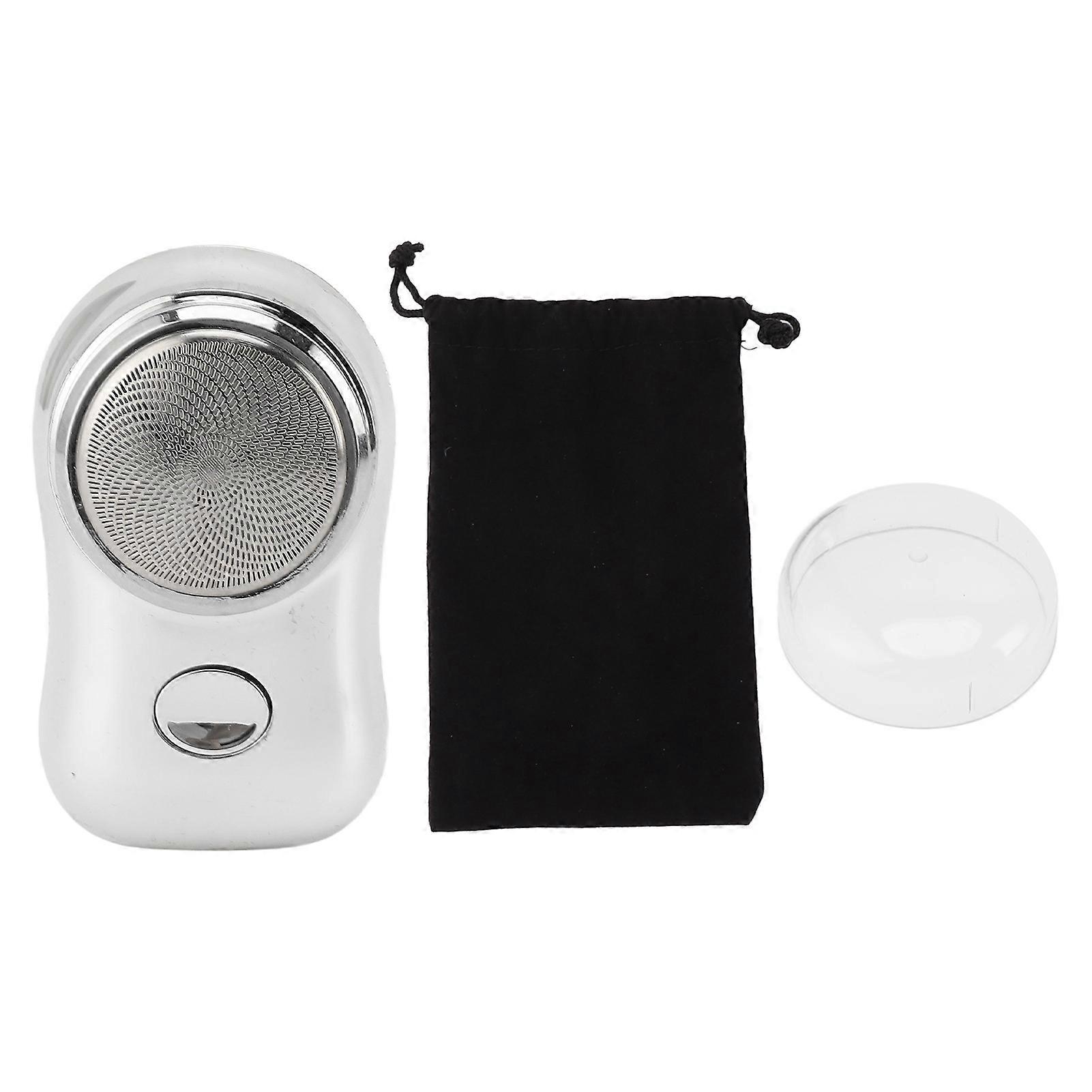 Mini Trimmer Pocket Size Type C Rechargeable Low Noise Electric Beard Cutter with 400mAh Battery for Car Travel