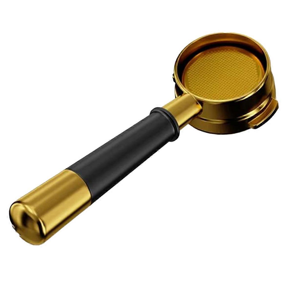 58mm Bottomless Portafilter for La Marzocco/E61, Espresso Machine Accessory with Metal Handle Coffe