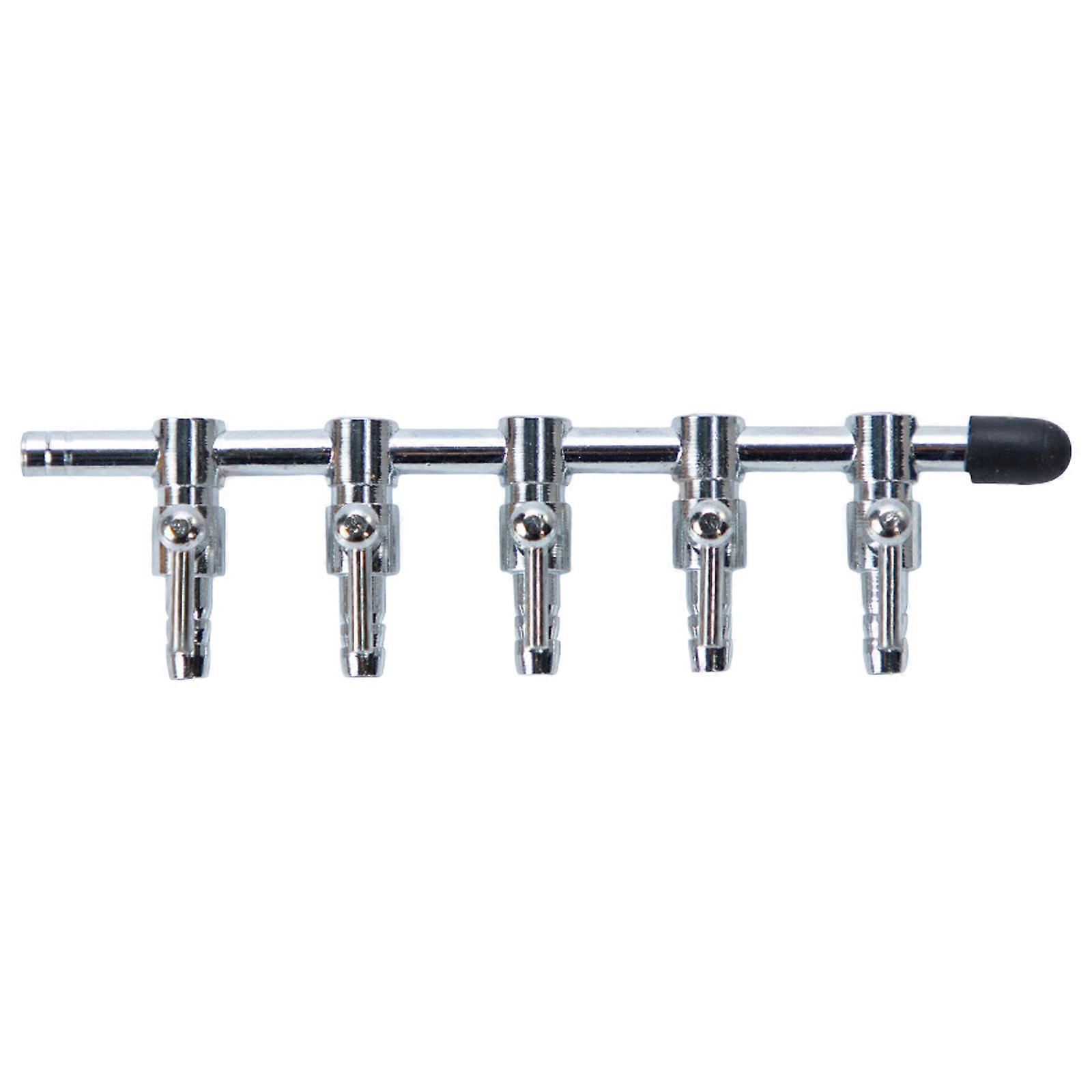 Oxygen Tube Splitter For Aquariums Promotes Health Environment Adjust Gas Flows Control Distributor For Home Aquariums