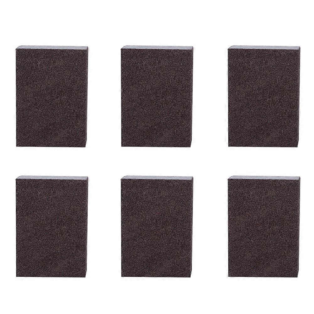Professional Sanding Sponges, Emery Sponge for Precision Sanding, 6Pcs Durable Sanding Blocks for Wet Dry Sanding Tasks