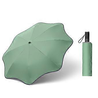 Flower Shape for Sun Rain for Protection Windproof Automatic Folding Umbrella Po