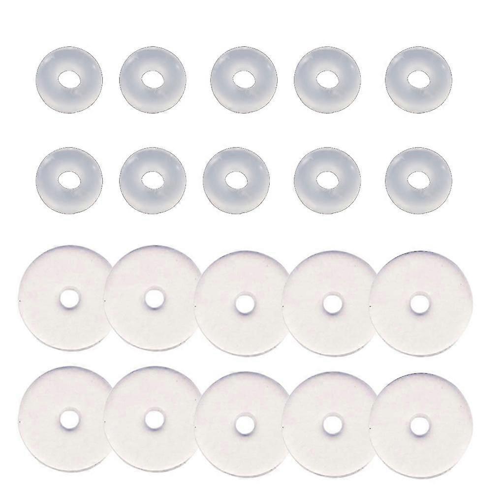 Sterile Silicone Piercing Healing Discs, 7mm and 9mm Sizes