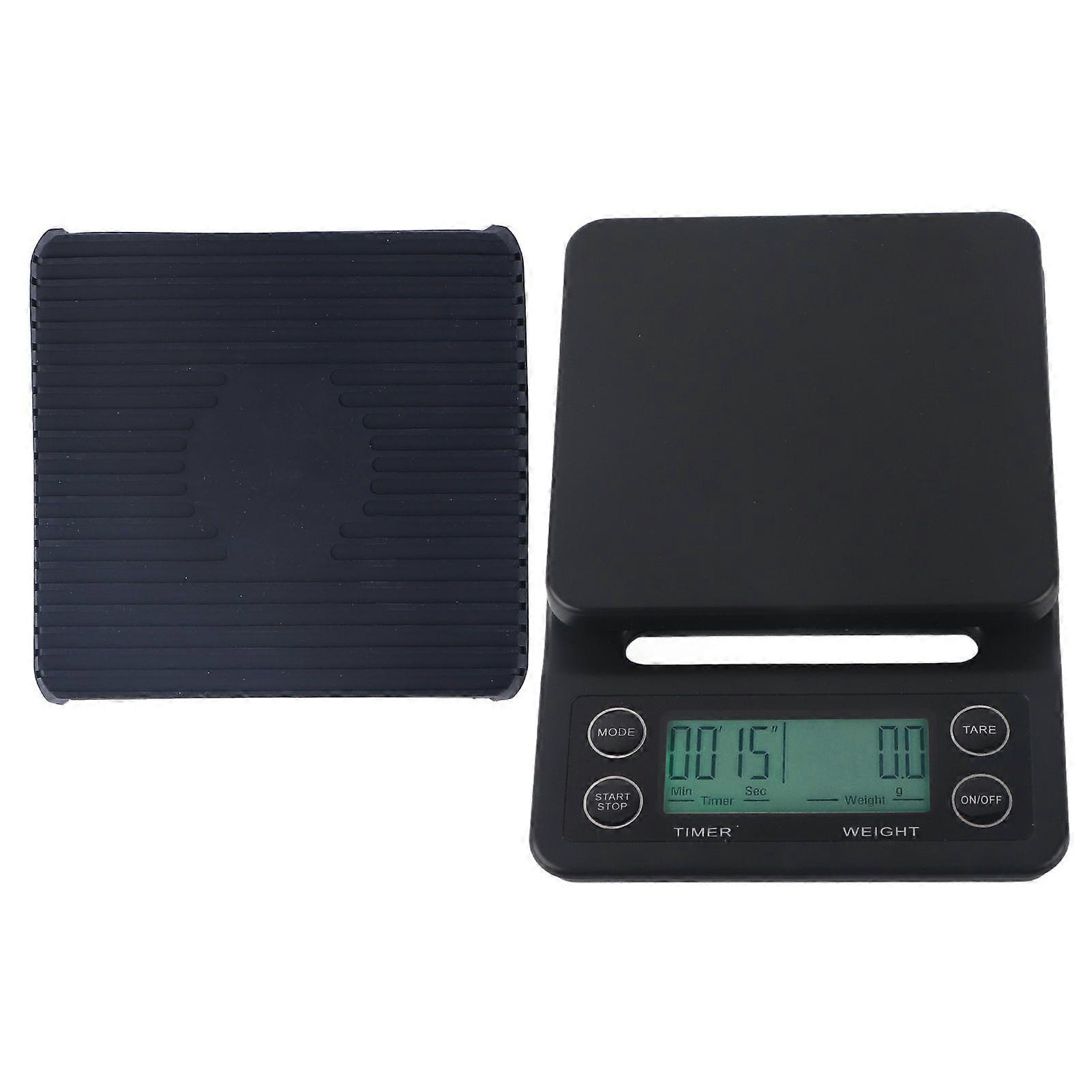 Kitchen Scale Maximum 5kg Timer Function High Accuracy Large LED Screen Different Units Coffee Scale