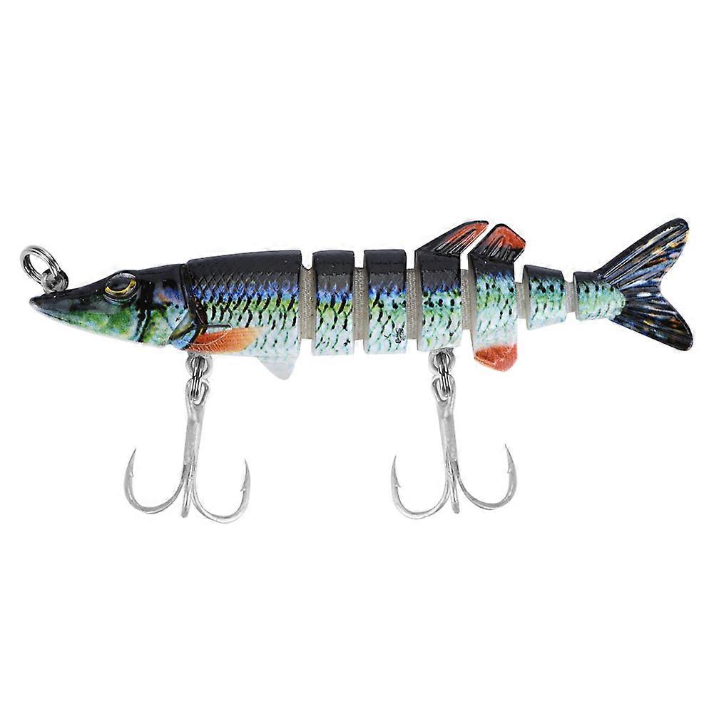 8cm kleines mehrgliedriges Angeln lebensechter Hartköder-Swimbait-Zubehör (D)