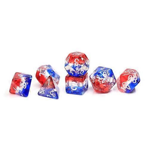 STAR SPANGLED Sirius Highly Collectable Excellent Quality Dice (Set of 7)