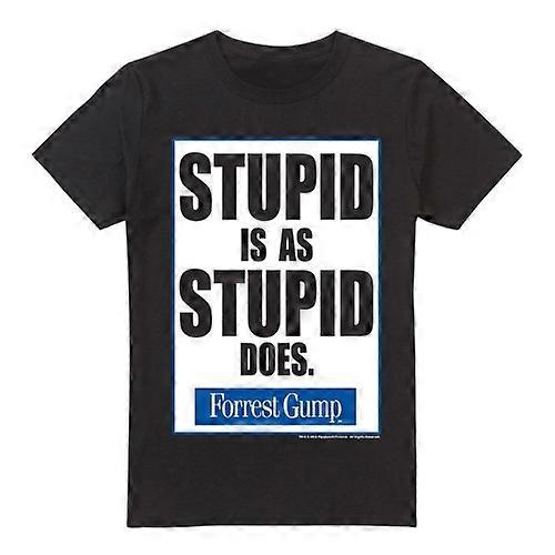 Forrest Gump Mens Stupid Is T-Shirt