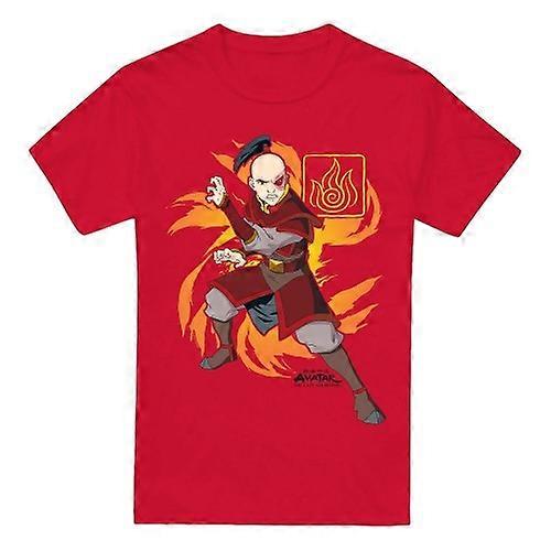 Avatar: The Last Airbender Mens Flame Burst Zuko T-Shirt