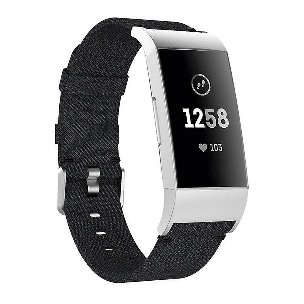 Nylon Watch Band for Fitbit Charge 3