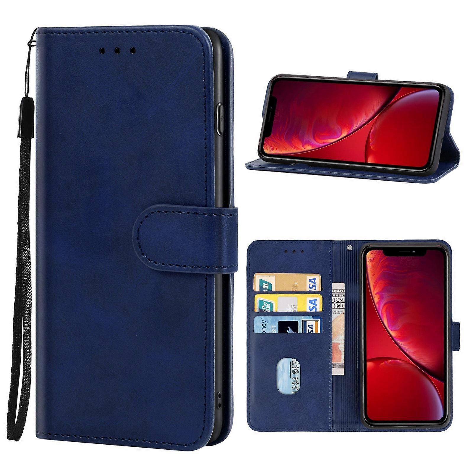 For iPhone XR Leather Phone Case