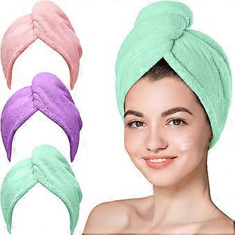 Faserhandtuch, nasser Haarschal, trockenes Haartuch, Anti-Frizz-Handtuch für lockiges Haar