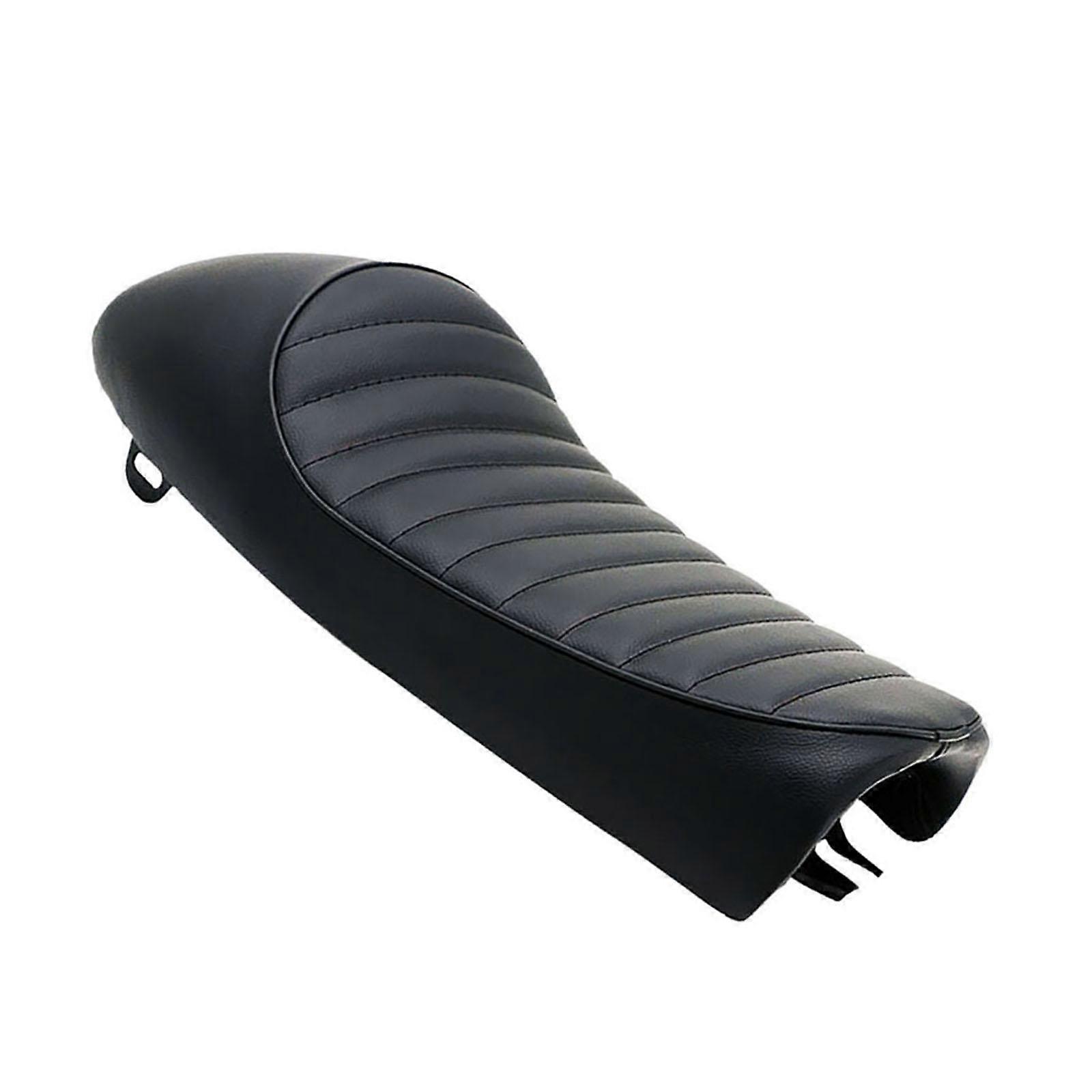 Qiilu siège de café de moto Pour Honda CG125 1976-2008 selle de siège