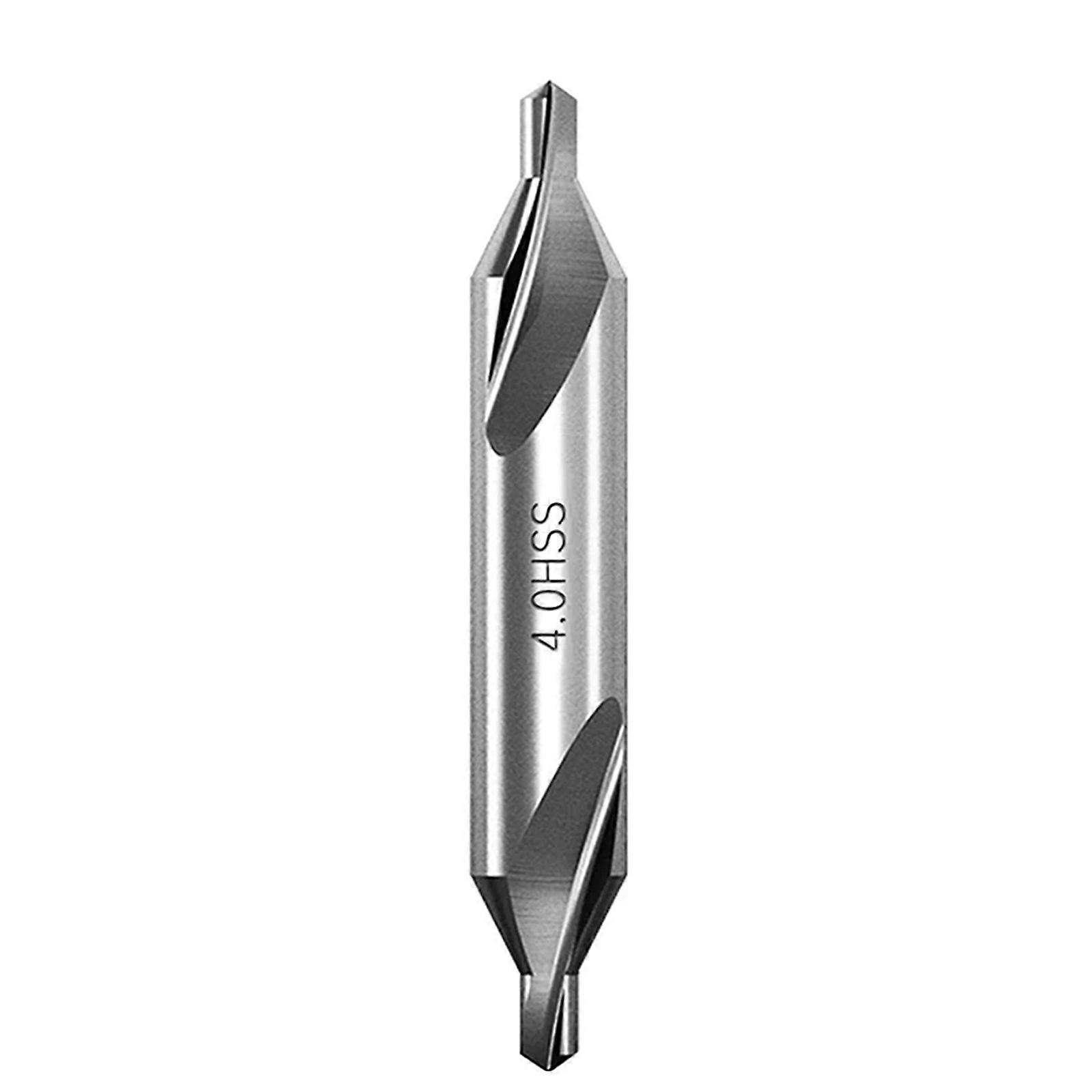 HSS 60-Degree Center Drill Bits for Lathe Machines and Metal Drilling