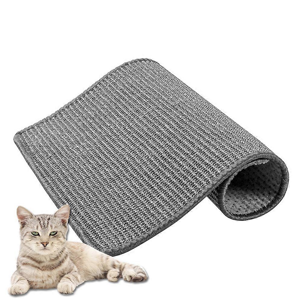 Cat Comfort Center, Ideal For Scratching & Sleeping, Multi-Use Sisal Cat Scratcher Mat, Environmentally Friendly Natural Fiber, 50*80cm,