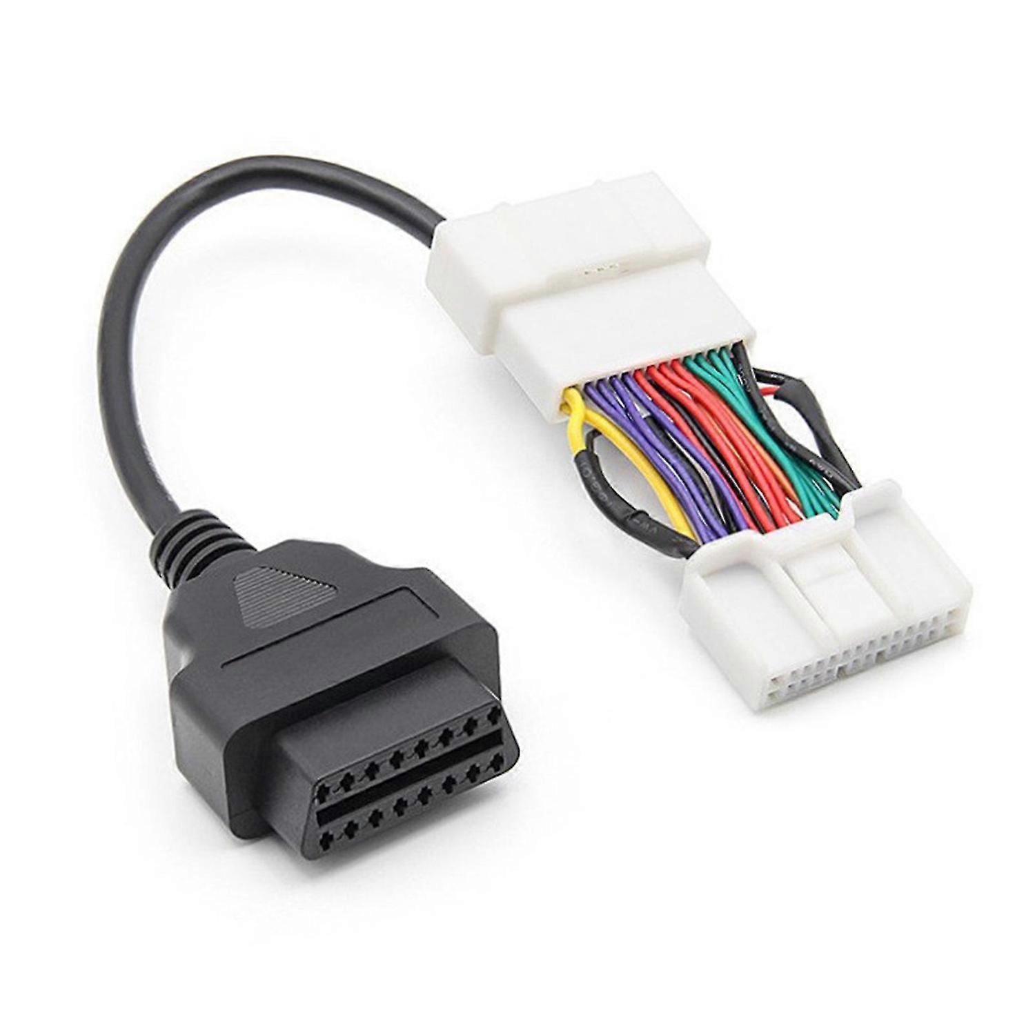 Diagnostic Cable Adaptor Compact Size Portable Simple Installation 26Pin Extension Cable Adapter for