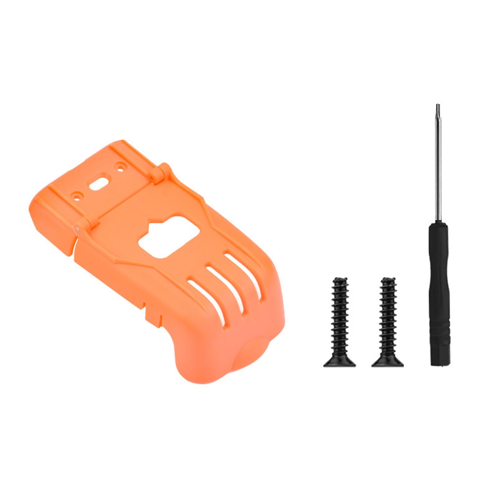 UAV Battery Safety Buckle Anti Drop Protections Clasp for Avata 2 Easy Installation with Fixing Screws & Tool Orange