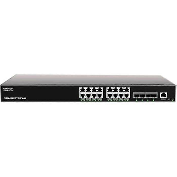 Manageable Switch - GRANDSTREAM - GWN7812P - 16x GbE RJ45 PoE - 4x SFP+ - Layer 3
