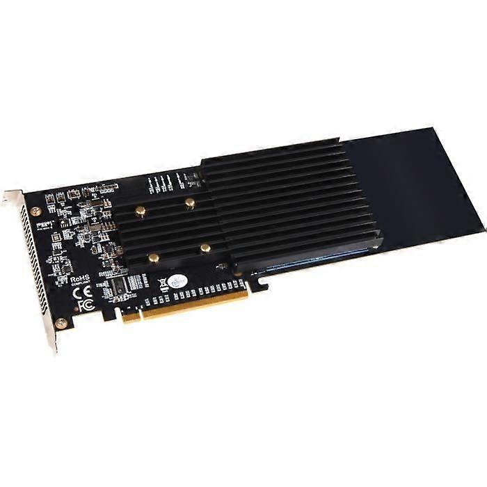 Sonnet M.2 4x4 PCIe - PCIe card for 4 M.2 NVMe SSDs - Thunderbolt compatible