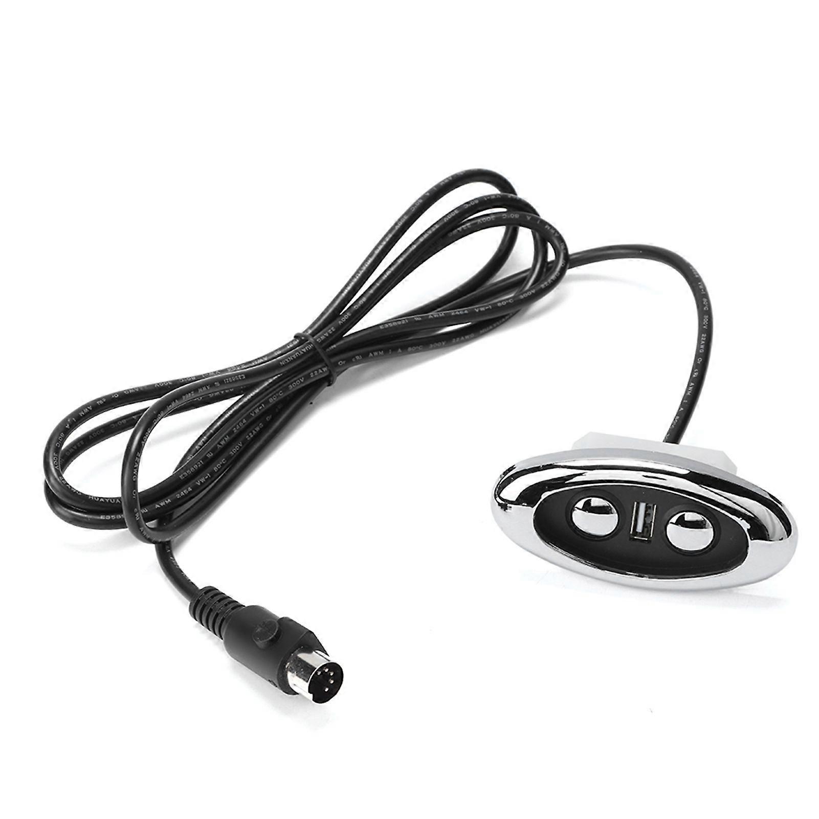 LED Backlight 2 Button Electric Sofa Hand Control Switch Sofa Controller with USB Port Input 1229V USB Output 5V2A