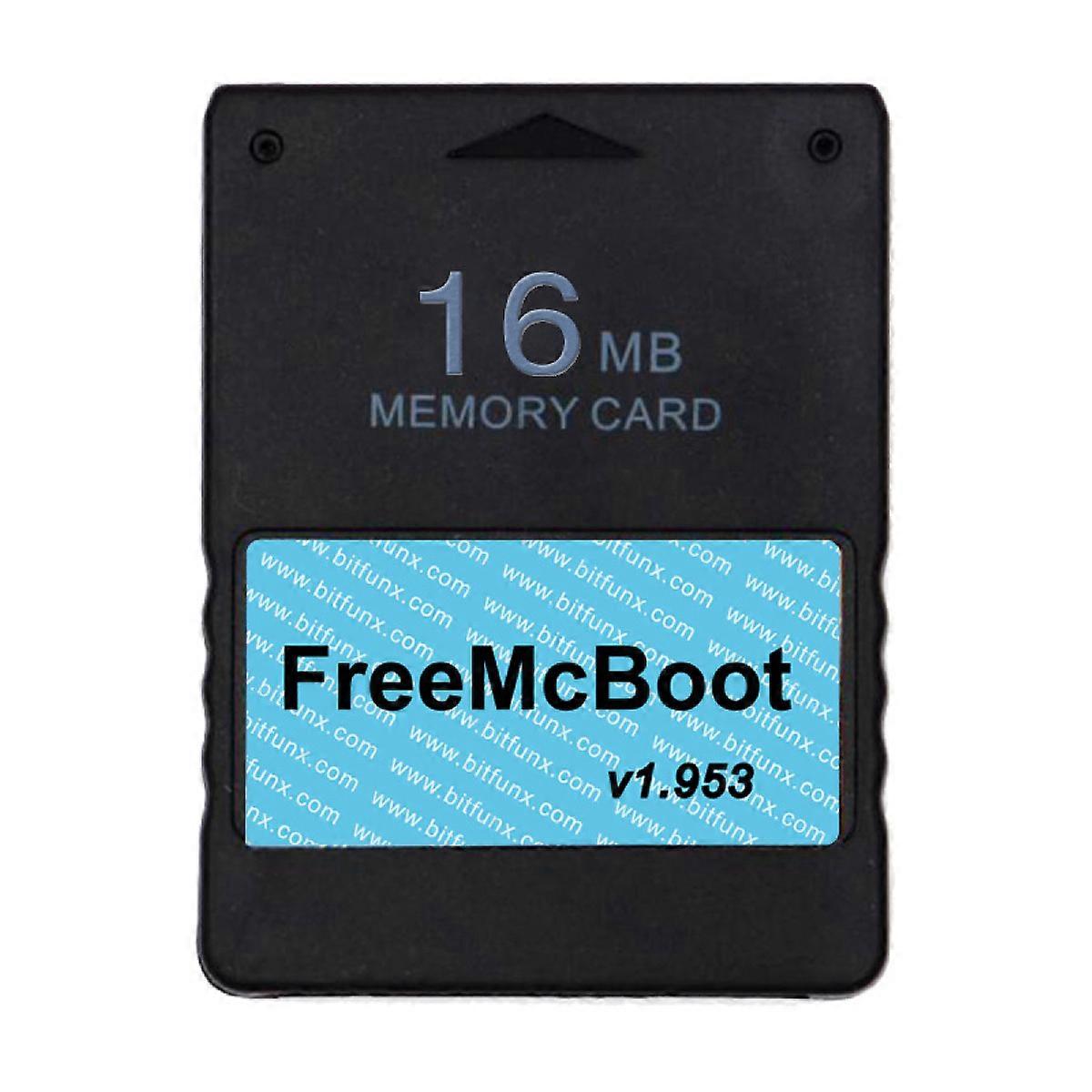 Muistikortti vapaa McBoot FMCB v1.953 muistikortti 8 Mt / 16 Mt / 32 Mt / 64 Mt muistikortti (16 Mt)