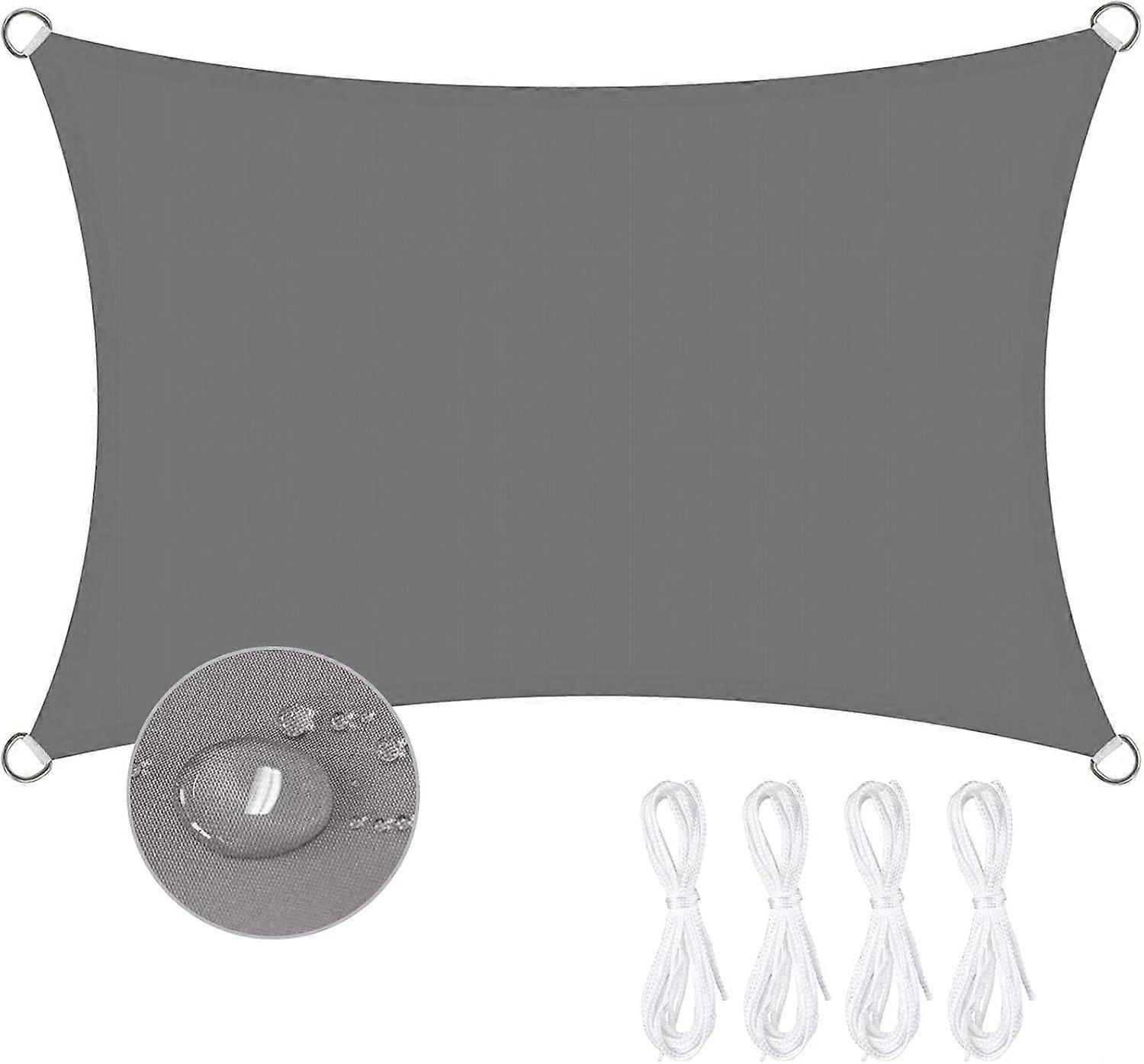 Waterproof Rectangular Shade Sai, 95% Shade Fabric, UV Protection for