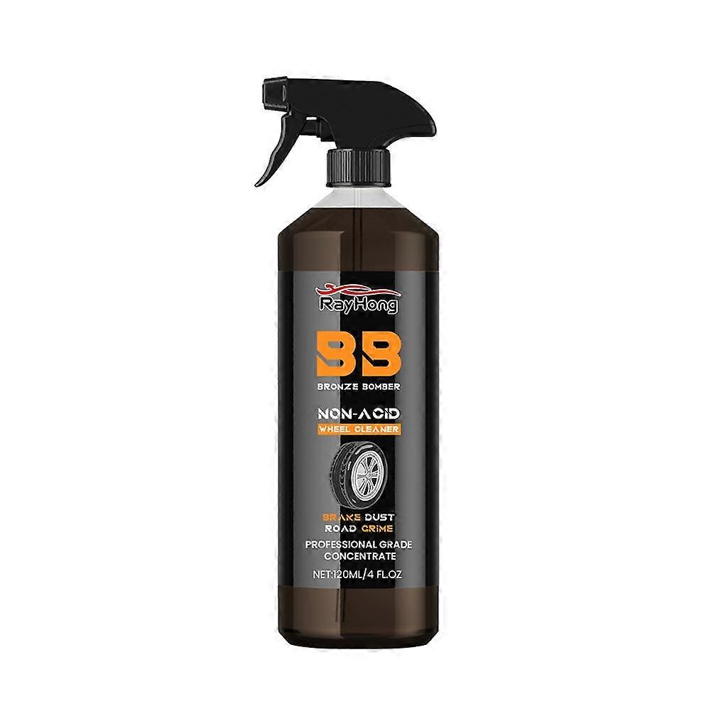 Bromshjulrengöring 120 ml syrafri hjulrengöring för rengöring av hjul och däck