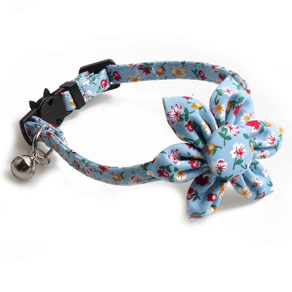 Detachable Accessories, Cute Floral Patterns Elevate Your Cat's Style While Ensuring Practicality And Comfort