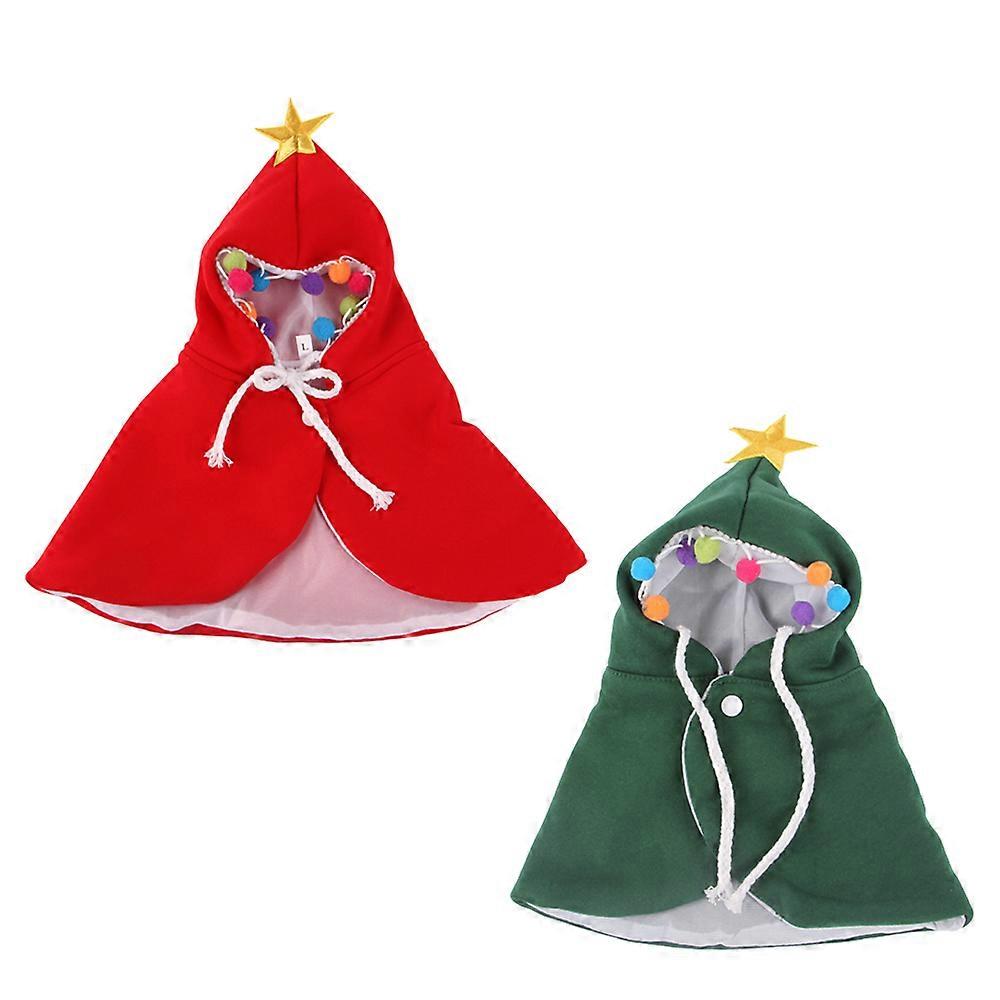 Unique Design, Skin Friendly Material, Festive Pet Attire with Gold Star On The Top And Buttons And Adjustable Chin Straps, Suitable For Different