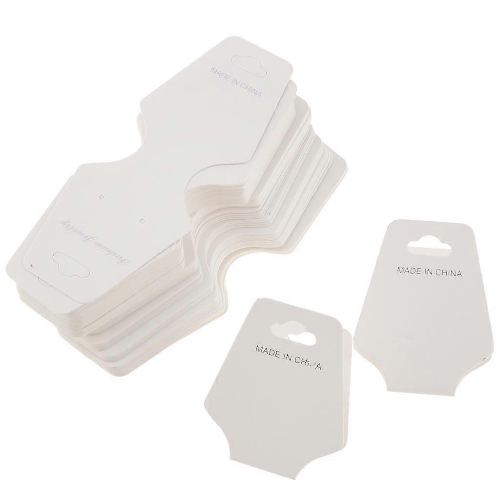100 Pieces Multi- Functional Display Cards With Different Material 