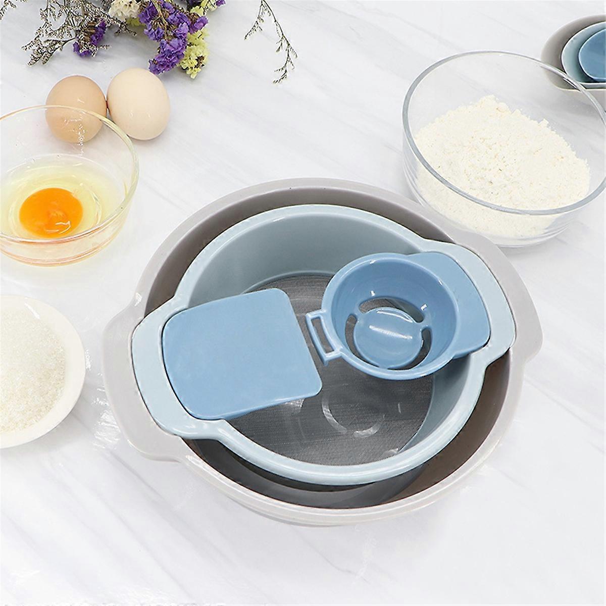 Multifunctional Flour Sieve Set Household Cake Making Tools