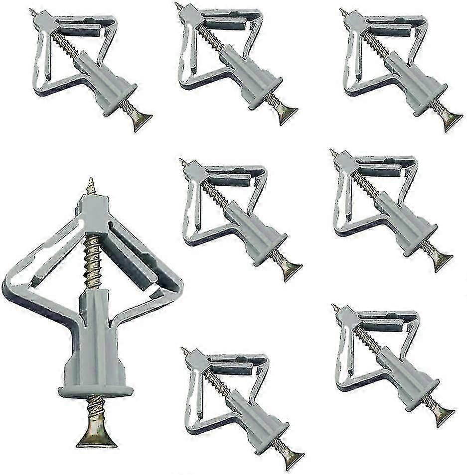 150 Stück Gipskartonanker, Gipskartonanker mit Schrauben, Gipskartonplatten