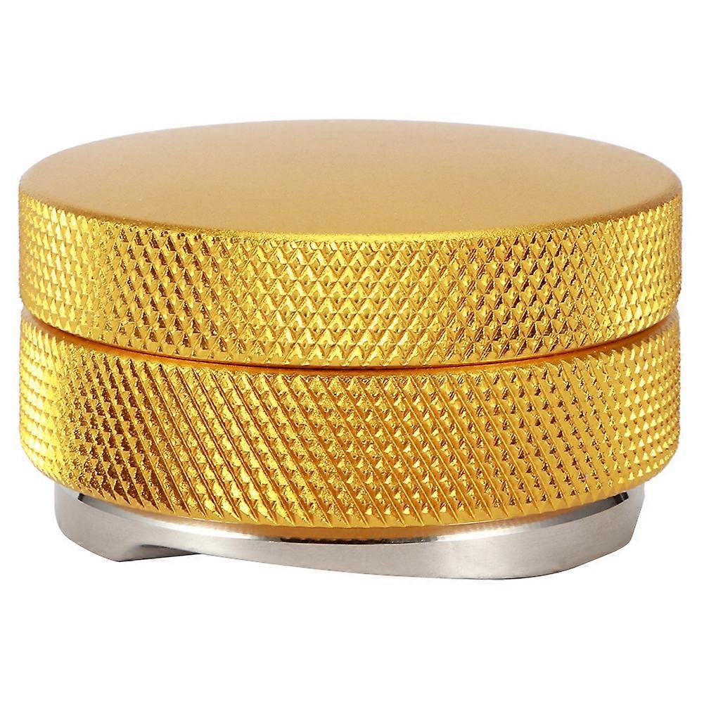 Height Adjustable Stainless Steel Coffee Power Tamper Distributor Leveler Tools Accessory 3 Angled Slopes