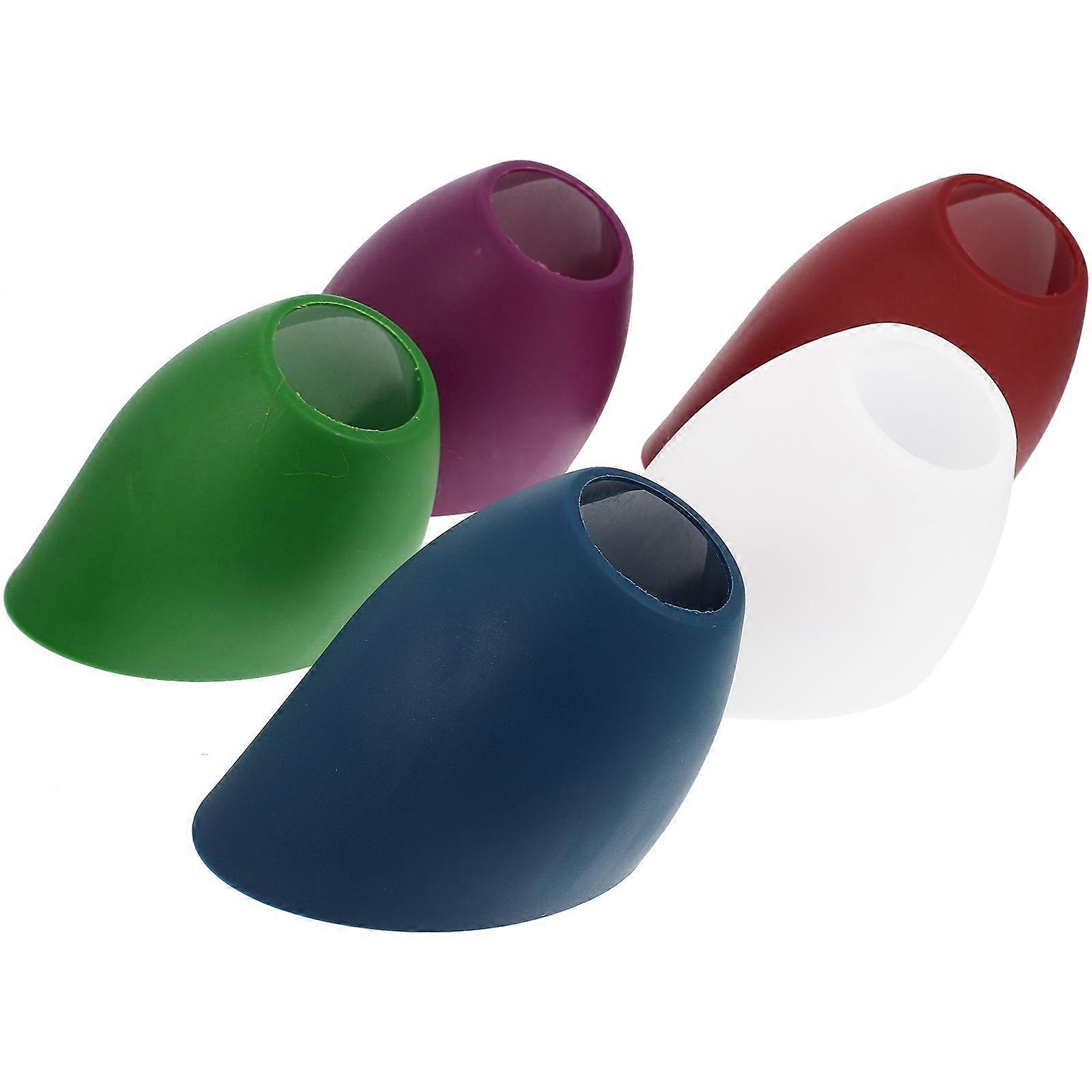 5pcs החלפת אהיל פלסטיק אהיל מנורת פלסטיק כיסוי מנורת פרסה