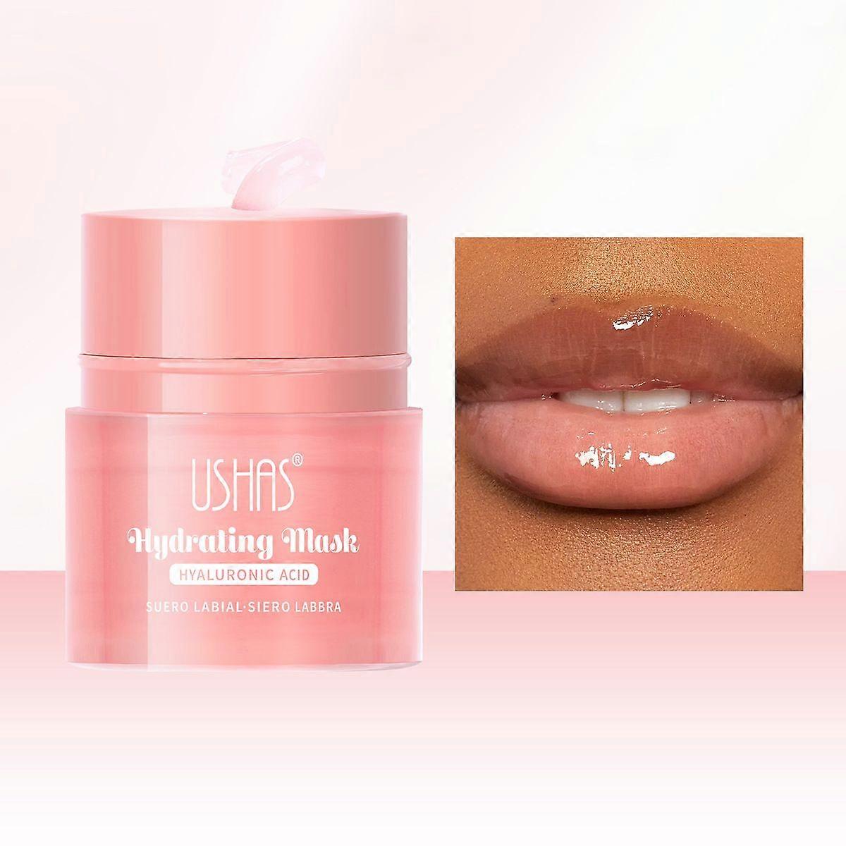 SEuropean and American lip mask long-term moisturizing and moisturizing lip fading lip pattern lip balm UC082
