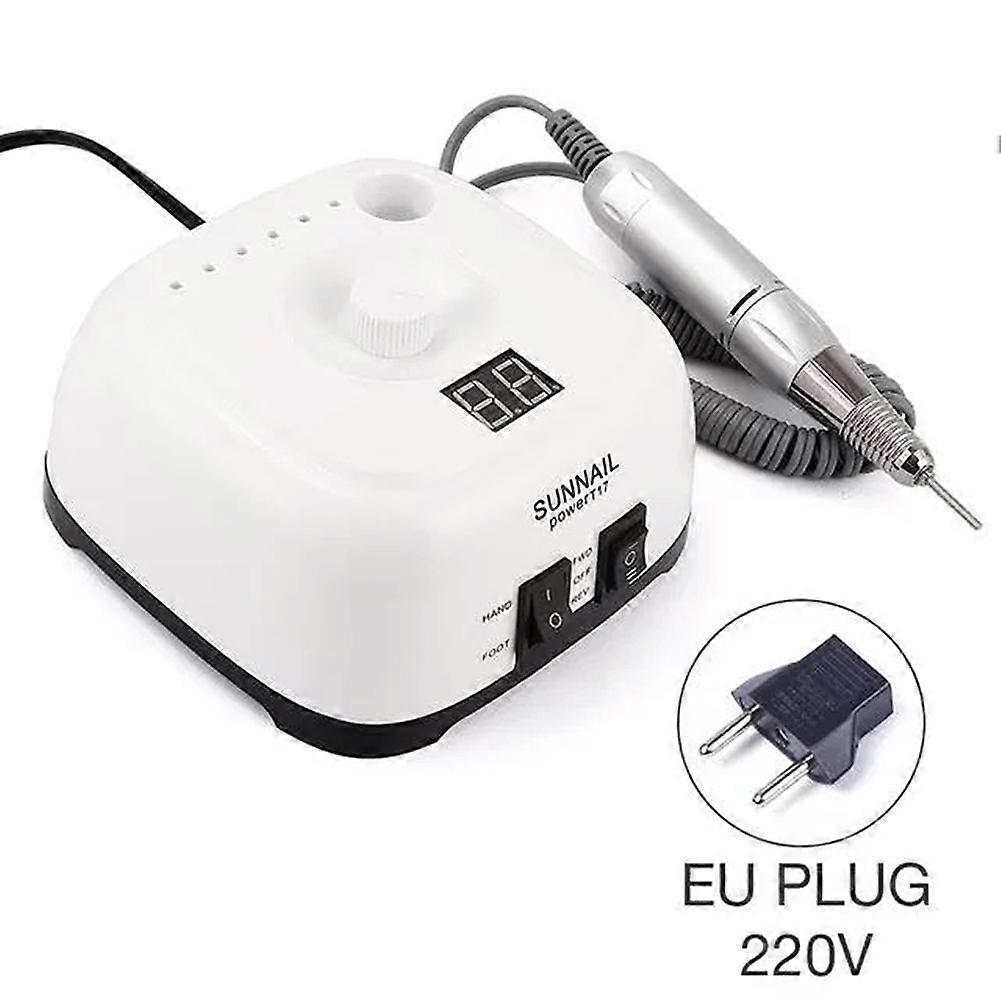 Professional Electric Nail Drill 35000RPM Manicure Pedicure Kit for Shaping Buffing Removing Gel Nails