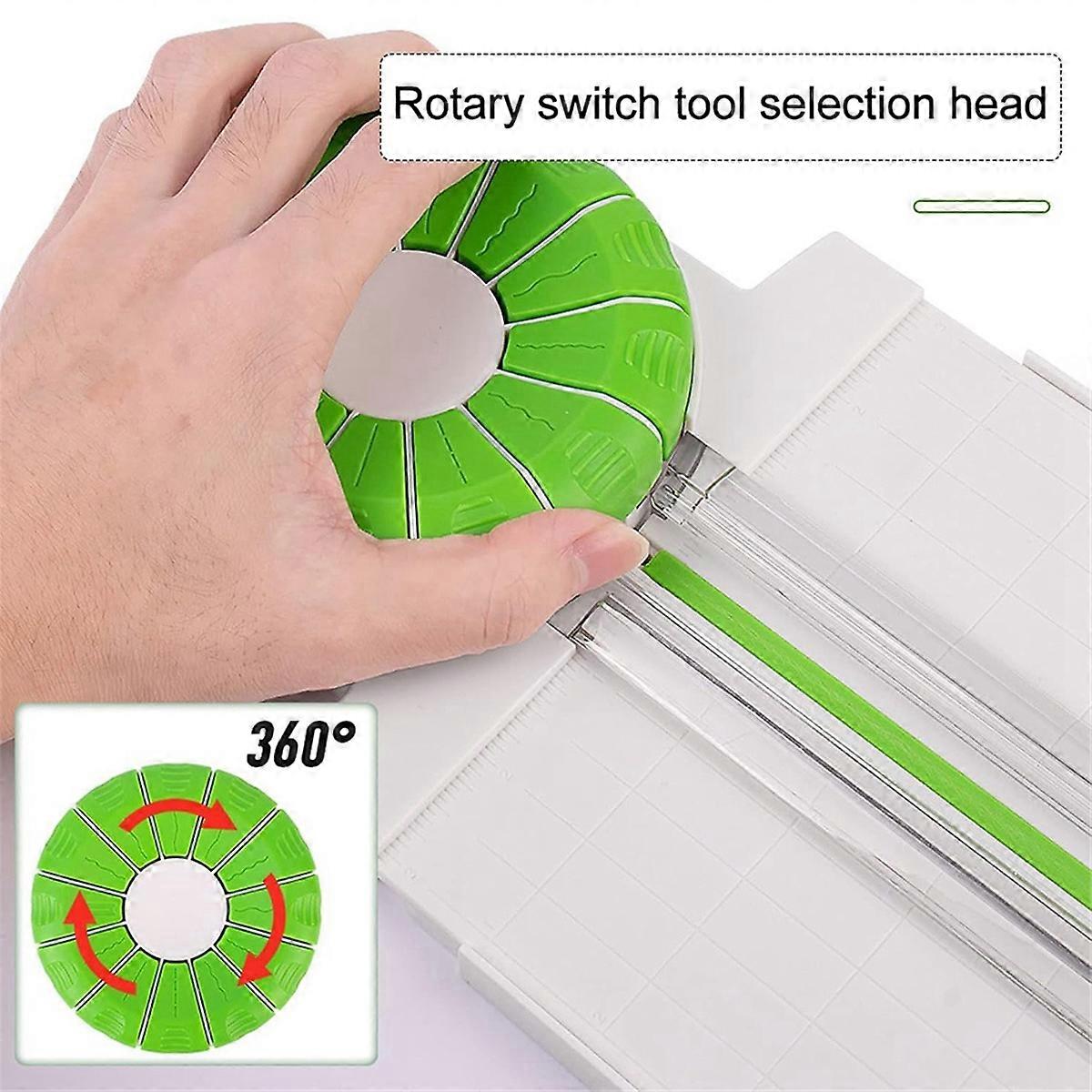 Paper Trimmer Craft Paper Cutter: 4 Style Scrapbooking Tool